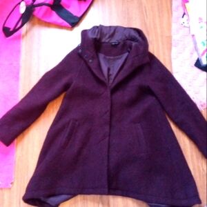 Top Shop, Size 4 US, Wool Jacket, Purple